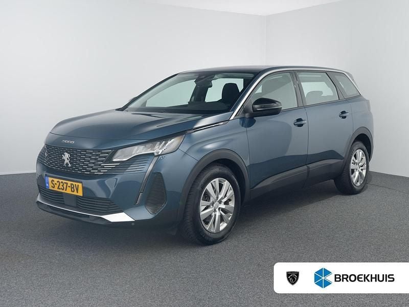 Blauw Gebruikt 2022 Peugeot 5008 Business-Line MPV | € 23.900 (Goede deal) - Afbeelding 1/4