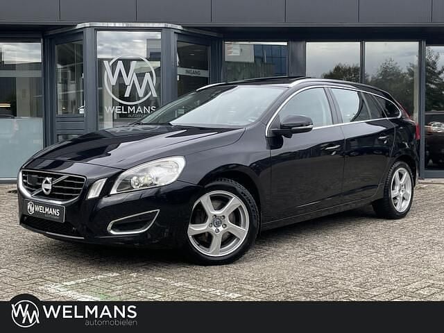 Zwart Gebruikt 2011 Volvo V60 Summum Stationwagen | € 19.950 - Afbeelding 1/4