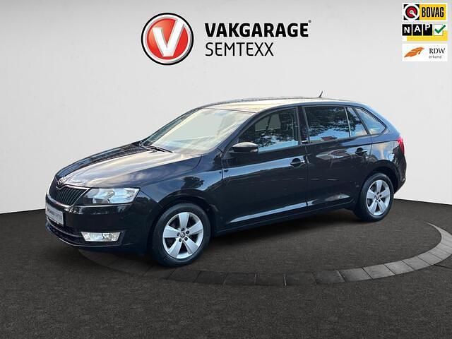 Zwart Gebruikt 2016 Skoda Rapid Joy Hatchback | € 10.750 (Eerlijke prijs) - Afbeelding 1/4