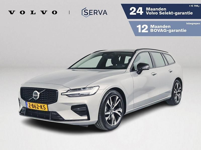 Grijs Gebruikt 2024 Volvo V60 Plus Stationwagen | € 39.995 (Eerlijke prijs) - Afbeelding 1/4