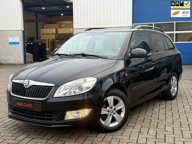 Zwart Gebruikt 2013 Skoda Fabia Fresh Stationwagen | € 3.490 (Eerlijke prijs) - Afbeelding 1/4
