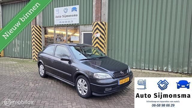 Zwart Gebruikt 2001 Opel Astra Sport Hatchback | € 799 (Goede deal) - Afbeelding 1/4