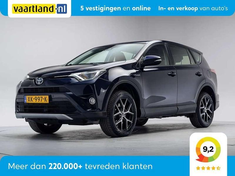 Zwart Gebruikt 2019 Toyota RAV4 Hybrid SUV | € 19.909 (Super prijs) - Afbeelding 1/4