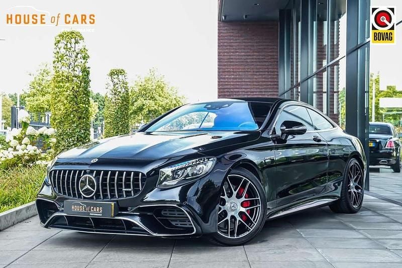 Zwart Gebruikt 2018 Mercedes S63 AMG Premium Plus Coupé | € 116.995 - Afbeelding 1/4