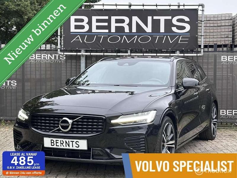Zwart Gebruikt 2021 Volvo V60 R-Design Stationwagen | € 30.250 (Iets duurder) - Afbeelding 1/4