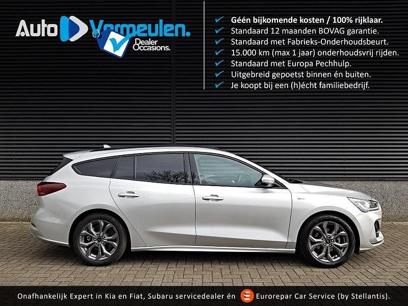 Grijs Gebruikt 2023 Ford Focus ST-Line X Stationwagen | € 22.695 (Eerlijke prijs) - Afbeelding 1/3