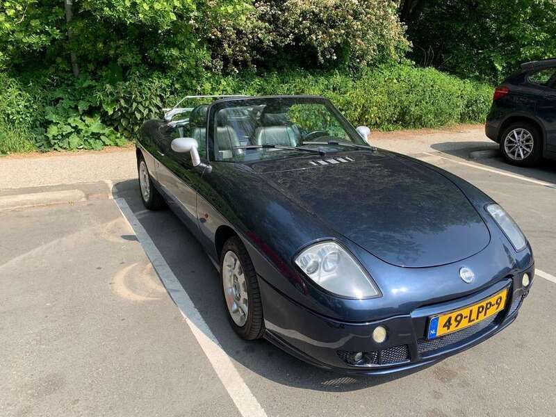 Blauw Gebruikt 2002 Fiat Barchetta Cabriolet | € 5.950 (Eerlijke prijs) - Afbeelding 1/4