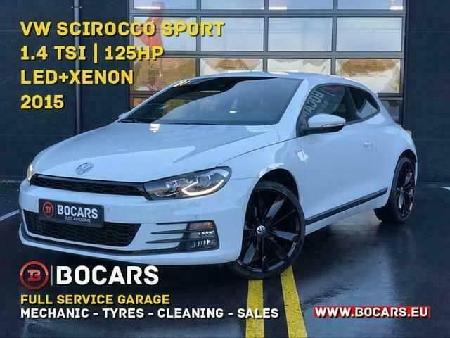 Wit Gebruikt 2015 VW Scirocco Sport Coupé | € 16.995 (Duur) - Afbeelding 1/4