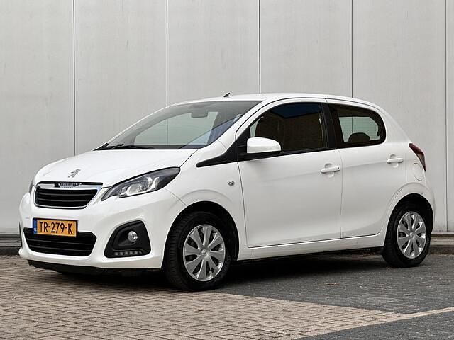 Wit Gebruikt 2018 Peugeot 108 Active Hatchback | € 4.450 (Goede deal) - Afbeelding 1/4