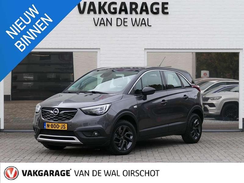 Grijs Gebruikt 2020 Opel Crossland X Innovation SUV | € 12.400 (Goede deal) - Afbeelding 1/4
