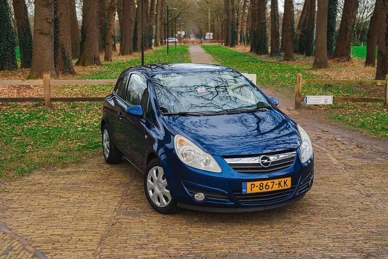 Occasion Opel Corsa Business 90 PK (66 kW) 2009 Blauw Hatchback