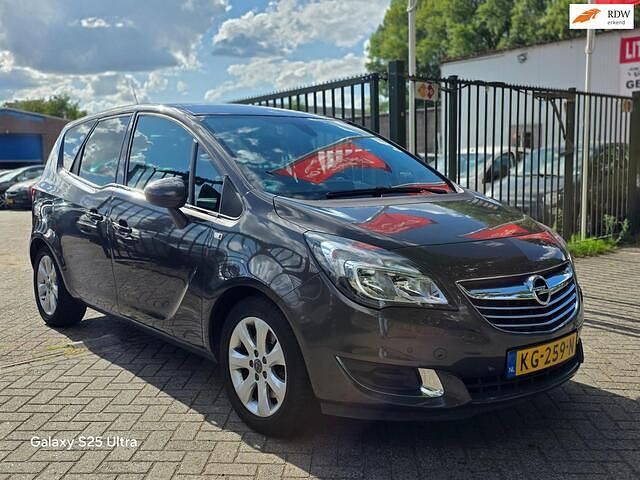 Grijs Gebruikt 2016 Opel Meriva Cosmo MPV | € 7.999 (Super prijs) - Afbeelding 1/4