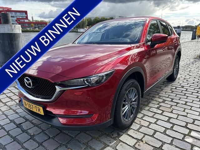 Rood Gebruikt 2017 Mazda CX-5 SUV | € 17.950 (Eerlijke prijs) - Afbeelding 1/4