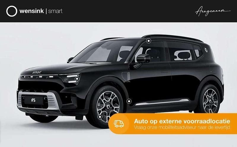 Zwart, metallic lak Nieuw 2025 Smart #5 Pro+ SUV | € 48.750 (Goede deal) - Afbeelding 1/4