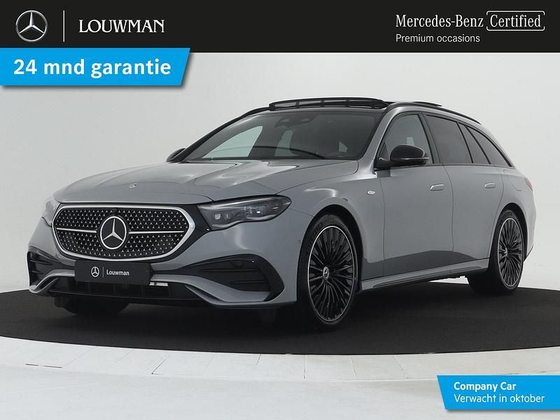 Grijs Gebruikt 2025 Mercedes E300 Sport Edition Stationwagen | € 71.945 - Afbeelding 1/4