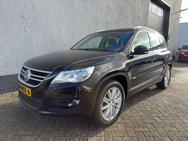 Zwart Gebruikt 2011 VW Tiguan Sport SUV | € 7.250 (Goede deal) - Afbeelding 1/4