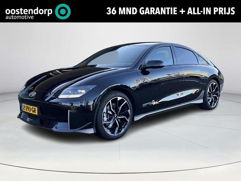 Zwart Occasion 2024 Hyundai Ioniq 6 N Line Sedan | € 45.945 - Afbeelding 1/4