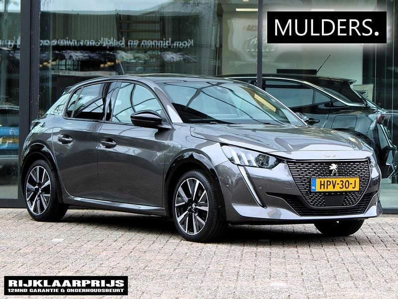 Grijs Gebruikt 2020 Peugeot 208 GT-line Hatchback | € 17.987 (Iets duurder) - Afbeelding 1/3