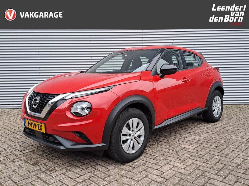 Rood metallic Gebruikt 2020 Nissan Juke Visia SUV | € 13.695 (Goede deal) - Afbeelding 1/4