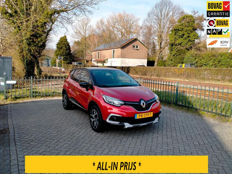 Rood, metallic lak Gebruikt 2017 Renault Captur Intens SUV | € 14.950 (Iets duurder) - Afbeelding 1/4