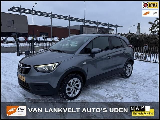Grijs Occasion 2019 Opel Crossland X Edition SUV | € 10.750 (Goede deal) - Afbeelding 1/4