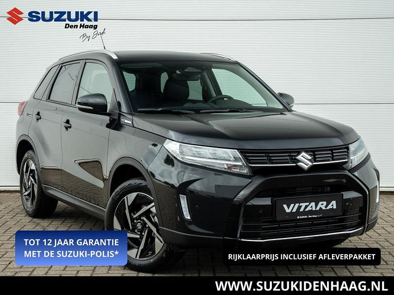 Zwart Nieuw 2025 Suzuki Vitara Style SUV | € 37.298 (Eerlijke prijs) - Afbeelding 1/3