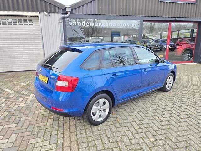 Occasion Skoda Rapid Joy 90 PK (66 kW) 2016 Blauw Hatchback
