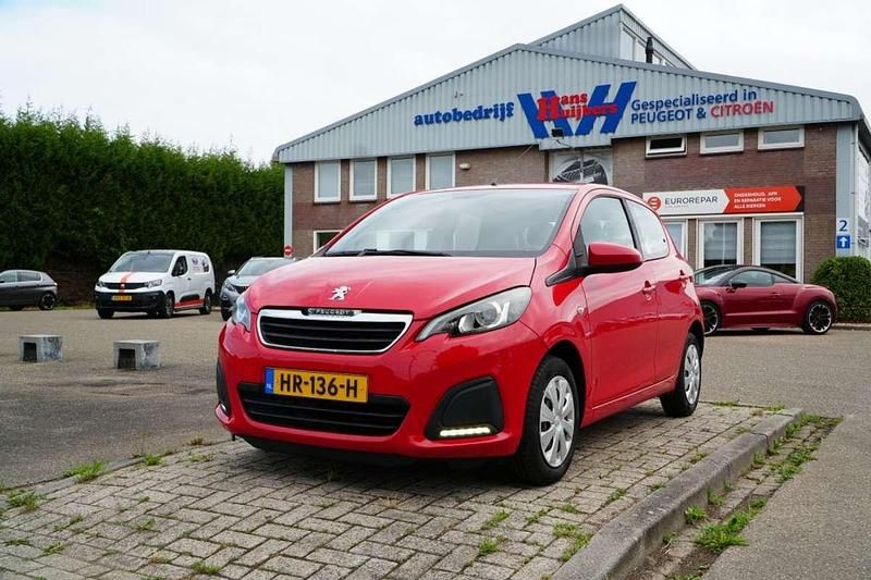 Rood Gebruikt 2014 Peugeot 108 Active Hatchback | € 7.450 (Eerlijke prijs) - Afbeelding 1/3