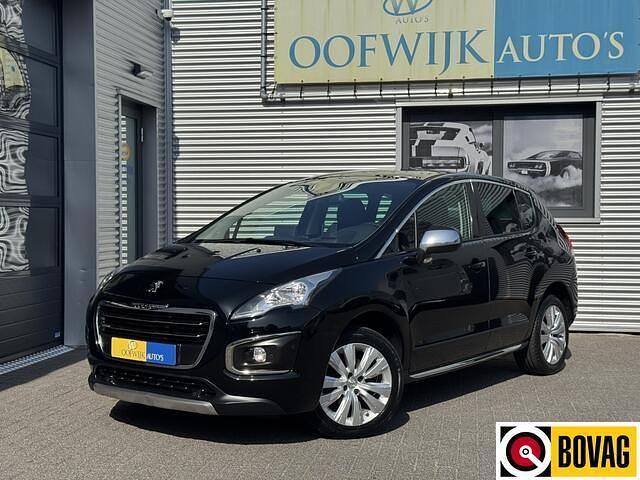 Zwart Gebruikt 2015 Peugeot 3008 Allure MPV | € 8.950 (Eerlijke prijs) - Afbeelding 1/4