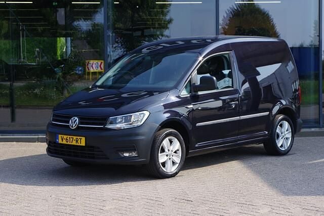 Zwart Gebruikt 2018 VW Caddy Comfortline MPV | € 9.450 (Goede deal) - Afbeelding 1/4