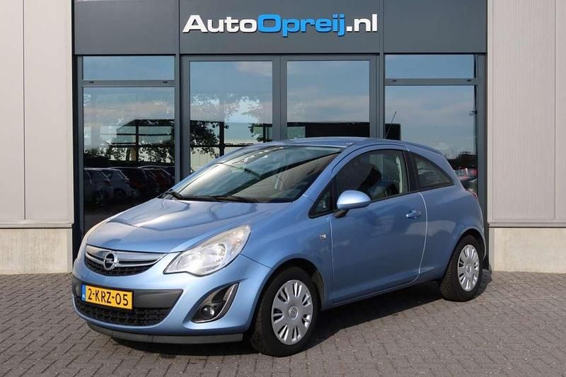Blauw Gebruikt 2013 Opel Corsa Design Edition Hatchback | € 7.495 (Iets duurder) - Afbeelding 1/4