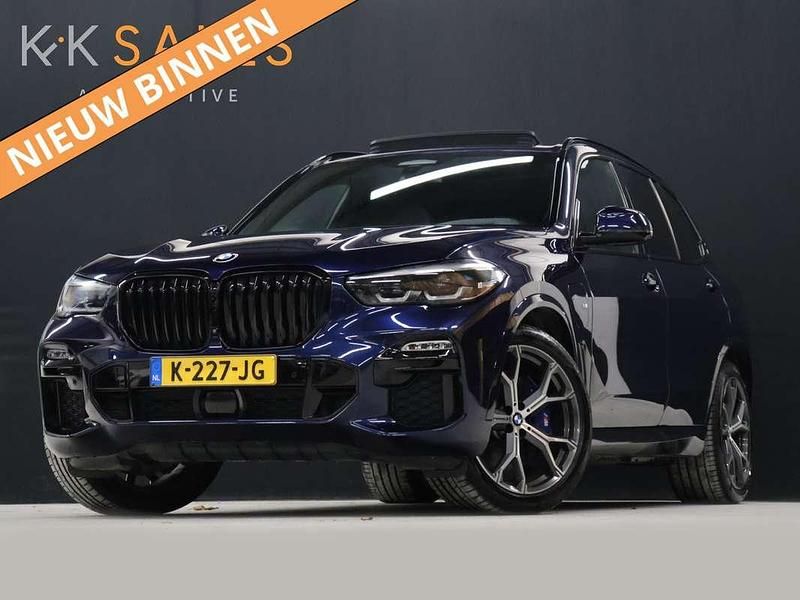 Blauw (metallic) Gebruikt 2021 BMW X5 Executive SUV | € 46.940 (Super prijs) - Afbeelding 1/4