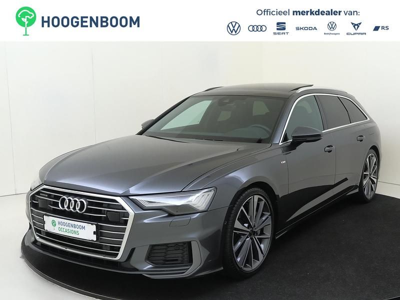 Grijs Occasion 2022 Audi A6 Competition Stationwagen | € 46.950 (Eerlijke prijs) - Afbeelding 1/4