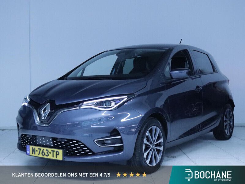 Grijs Gebruikt 2021 Renault Zoe Intens Hatchback | € 18.240 (Eerlijke prijs) - Afbeelding 1/4