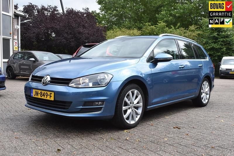 Blauw Gebruikt 2016 VW Golf VII Stationwagen | € 12.750 (Eerlijke prijs) - Afbeelding 1/4