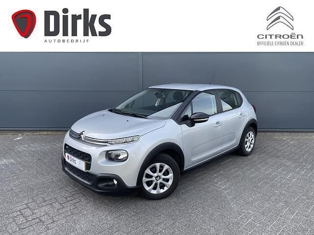 Zilver Gebruikt 2018 Citroën C3 Feel Hatchback | € 7.945 (Goede deal) - Afbeelding 1/4
