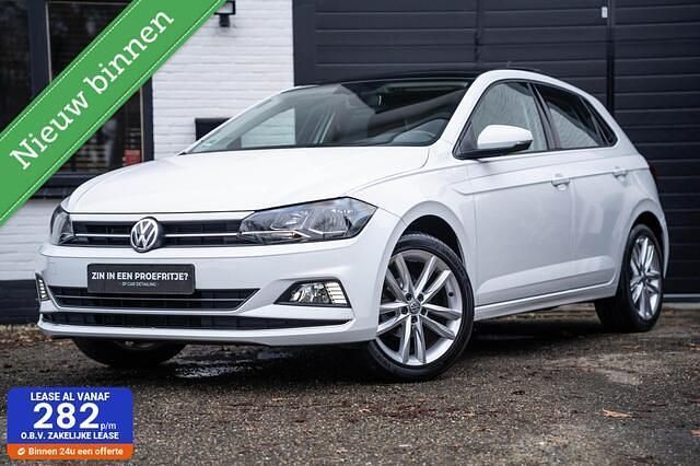 Wit Occasion 2018 VW Polo Highline Hatchback | € 16.850 (Eerlijke prijs) - Afbeelding 1/4
