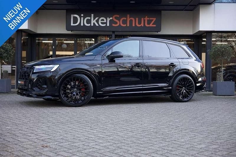Zwart Nieuw 2025 Audi Q7 Competition SUV | € 107.950 (Super prijs) - Afbeelding 1/4