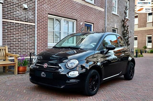 Zwart Gebruikt 2017 Fiat 500 Pop Star Hatchback | € 7.950 (Goede deal) - Afbeelding 1/4