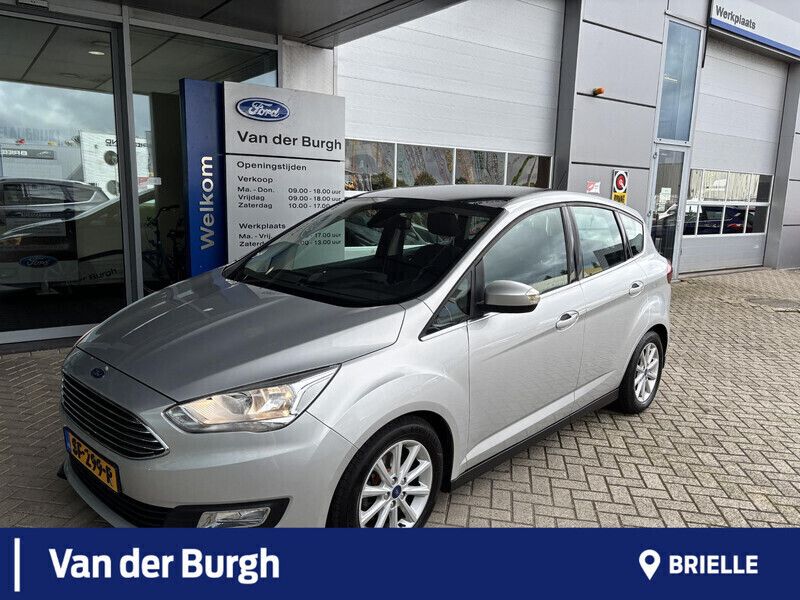 Grijs Gebruikt 2017 Ford C-MAX Titanium MPV | € 14.990 (Iets duurder) - Afbeelding 1/4