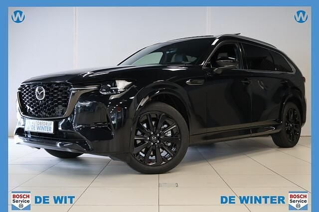 Zwart Nieuw 2025 Mazda CX-60 Homura-Line SUV | € 62.999 (Eerlijke prijs) - Afbeelding 1/4