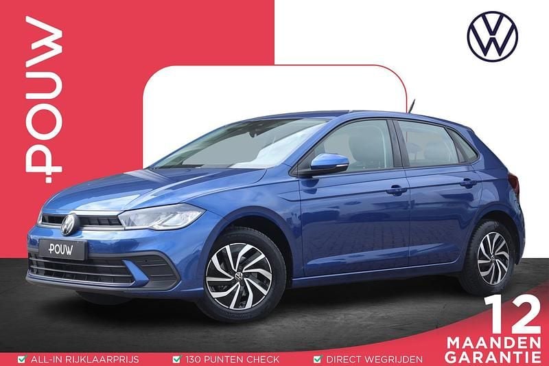 Blauw Gebruikt 2023 VW Polo Life Hatchback | € 20.450 (Eerlijke prijs) - Afbeelding 1/4