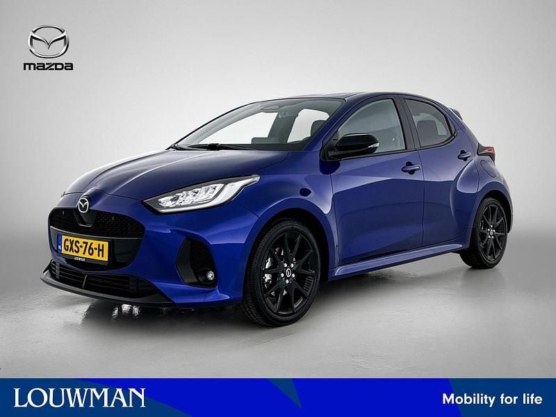 Blauw metallic Gebruikt 2024 Mazda 2 Homura-Line Hatchback | € 28.940 (Duur) - Afbeelding 1/3