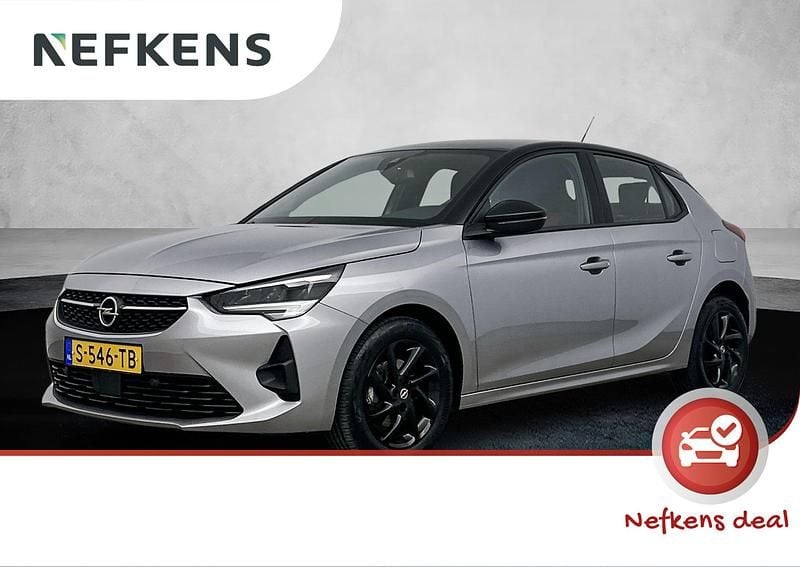Grijs, metallic lak Gebruikt 2023 Opel Corsa GS Line Hatchback | € 16.725 (Eerlijke prijs) - Afbeelding 1/3
