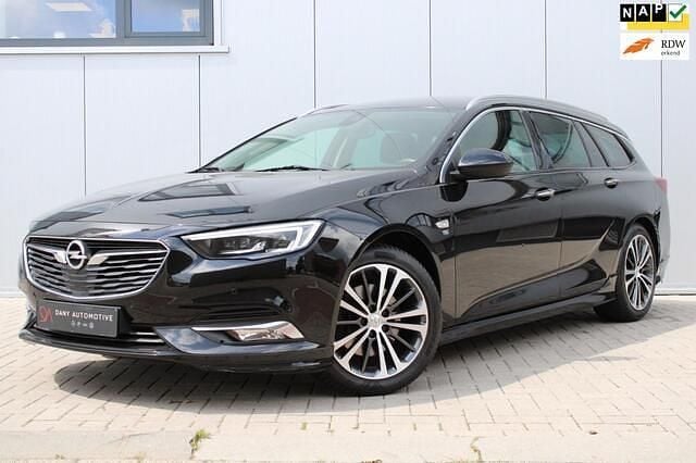 Zwart Gebruikt 2018 Opel Insignia Exklusiv Stationwagen | € 19.950 (Eerlijke prijs) - Afbeelding 1/4