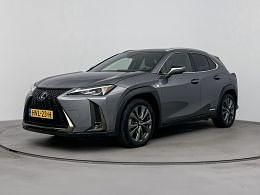 Sonic grey (grijs metallic) Gebruikt 2019 Lexus UX 300e Sport Line SUV | € 30.995 - Afbeelding 1/4