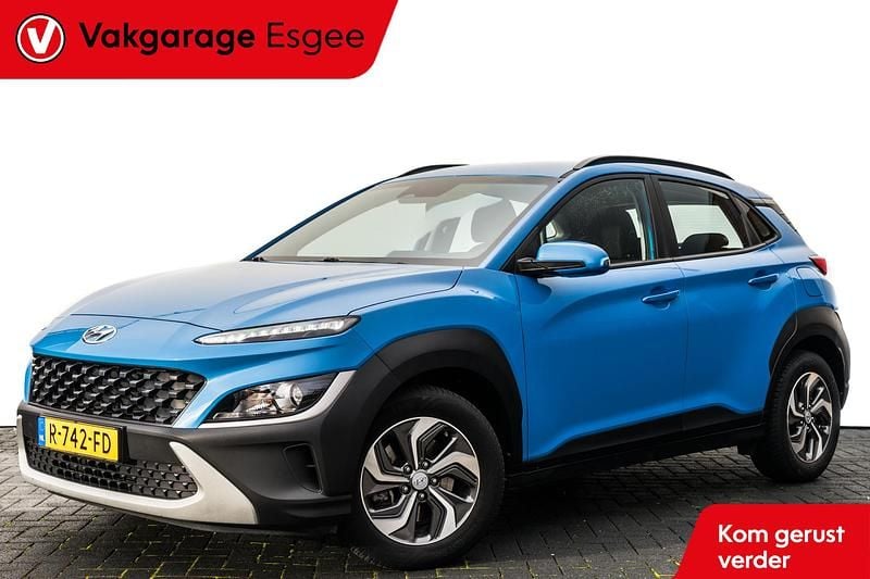 Blauw Gebruikt 2021 Hyundai Kona Comfort SUV | € 20.735 (Eerlijke prijs) - Afbeelding 1/4
