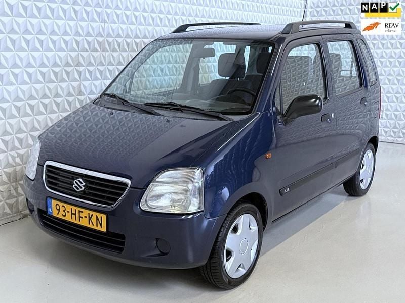 Blauw Occasion 2001 Suzuki Wagon R+ GL Stationwagen | € 2.999 (Iets duurder) - Afbeelding 1/4