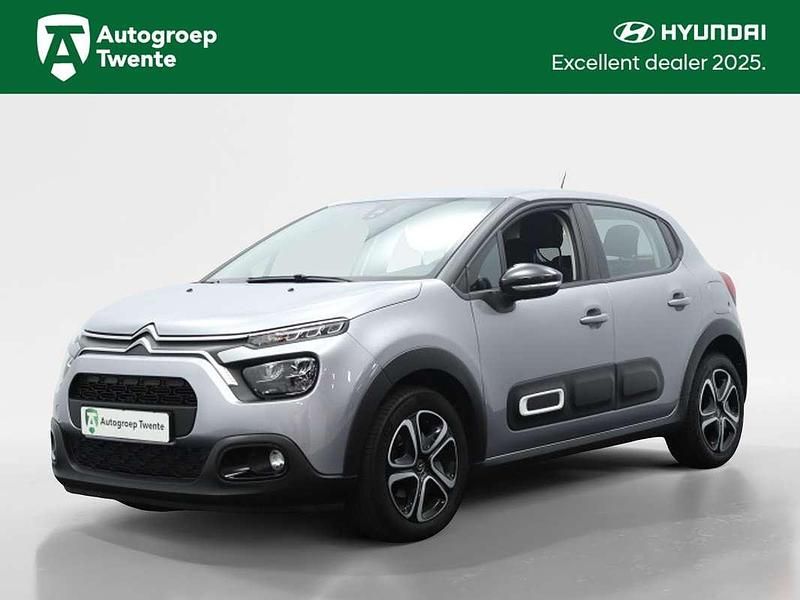 Grijs Gebruikt 2022 Citroën C3 Feel Hatchback | € 12.750 (Goede deal) - Afbeelding 1/4