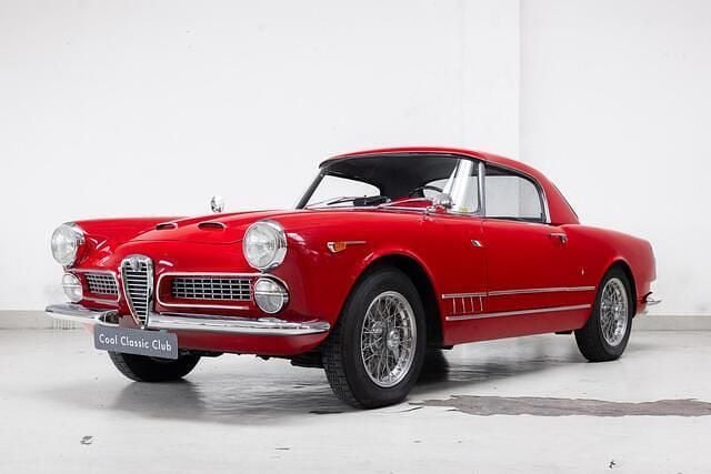 Rood Gebruikt 1961 Alfa Romeo 2000 | € 99.500 - Afbeelding 1/4